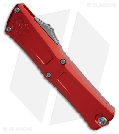 Microtech Combat Troodon Gen III S/E OTF Knife Red Al (4" SW Serr)1143-11RD