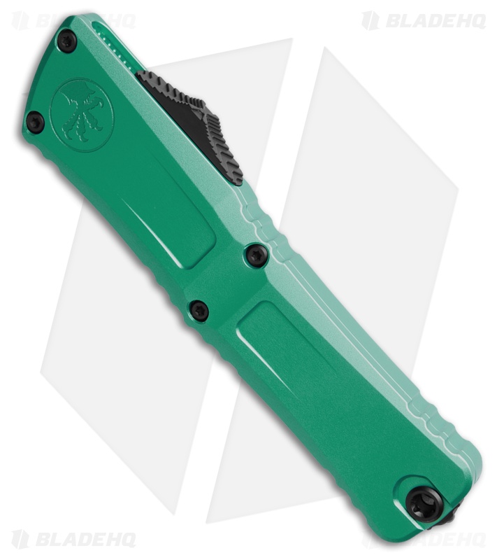 Microtech Combat Troodon Gen III S/E OTF Knife Turquoise Al (3.8" Black)