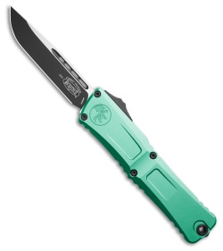 Microtech Combat Troodon Gen III S/E OTF Knife Turquoise Al (3.8" Black)