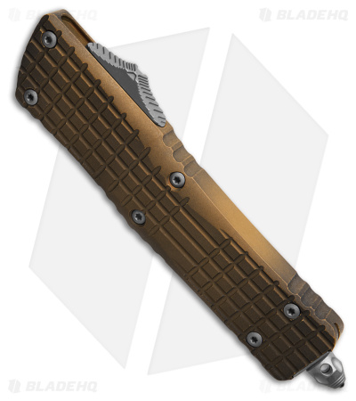 Microtech Combat Troodon Hellhound Razor OTF Frag Earth (4" Apocalyptic)