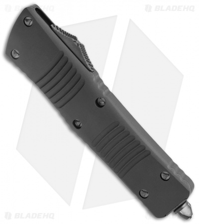 Microtech Signature Series Combat Troodon Hellhound Tanto OTF Knife (3.8" DLC)