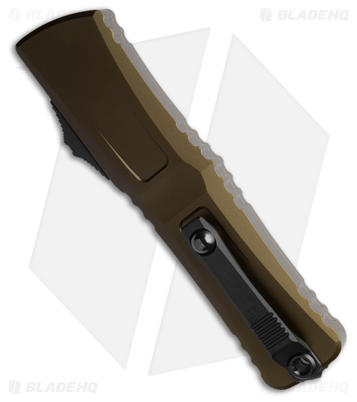 Microtech Combat Troodon Interceptor Gen III SS OD Green Aluminum (4" Black)