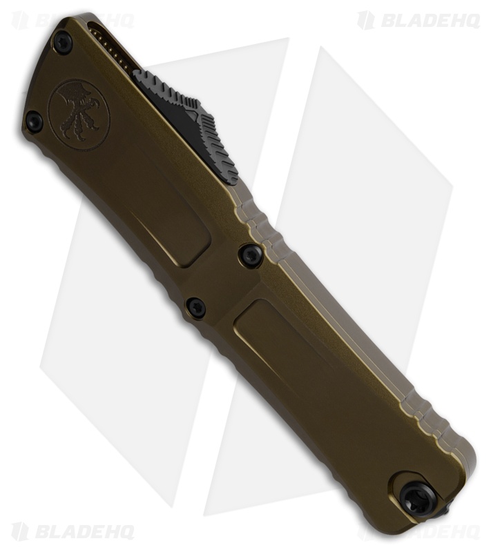 Microtech Combat Troodon Interceptor Gen III SS OD Green Aluminum (4" Black)