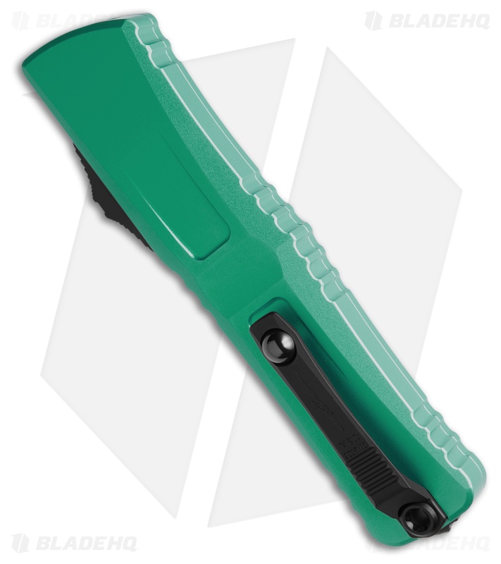 Microtech Combat Troodon Interceptor Gen III Turquoise Aluminum (4" Black Serr)