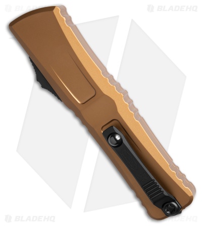 Microtech Combat Troodon S/E Gen III OTF Knife Tan Al (4" Two-Tone) 1143-1TA