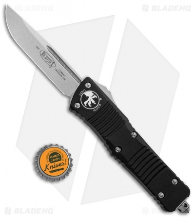 Microtech Combat Troodon S/E OTF Automatic Knife (3.8" Stonewash) 143-10
