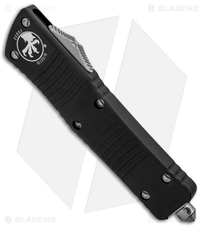 Microtech Combat Troodon S/E OTF Automatic Knife (3.8" Stonewash Serr)