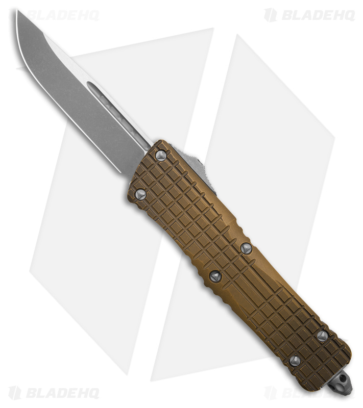 Microtech Combat Troodon S/E OTF Automatic Knife Earth (3.8" Apocalyptic)