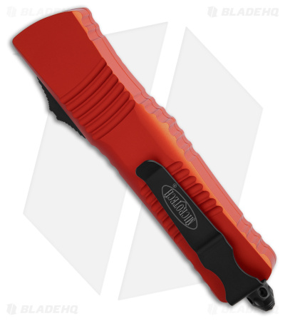 Microtech Combat Troodon S/E OTF Automatic Knife Orange Alum (3.8" Black Serr)