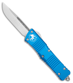 Microtech Combat Troodon S/E OTF Automatic Knife Blue (3.8" Stonewash)