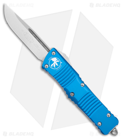 Microtech Combat Troodon S/E OTF Automatic Knife Blue (3.8" Stonewash)