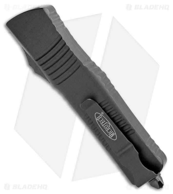 Microtech Combat Troodon T/E Automatic OTF Knife (3.8" Black) 144-1T