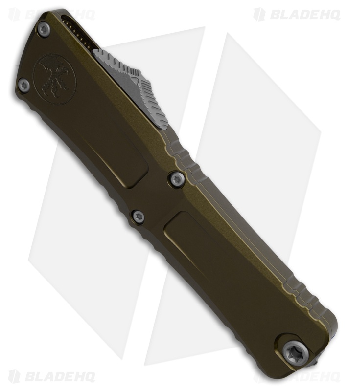 Microtech Combat Troodon T/E Gen III OTF Knife OD Green Al (4.1" Apoc Serr)