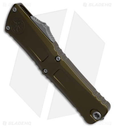 Microtech Combat Troodon T/E Gen III OTF Knife OD Green Al (4.1" Apoc Serr)