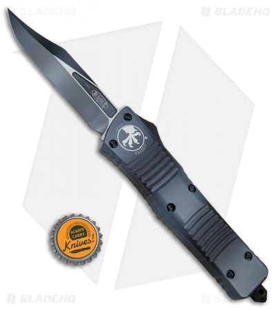 Microtech Combat Troodon Bowie OTF Automatic Knife (3.8" Urban Camo) 146-1UC