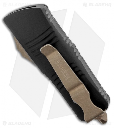 Microtech Troodon Mini T/E CA Legal OTF Auto Black (1.9" Bronze AP) 240-13AP