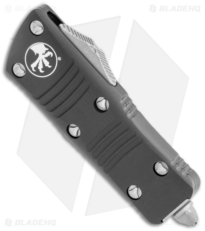 Microtech Troodon Mini T/E CA Legal OTF Automatic Knife Black (1.9" Apocalyptic)