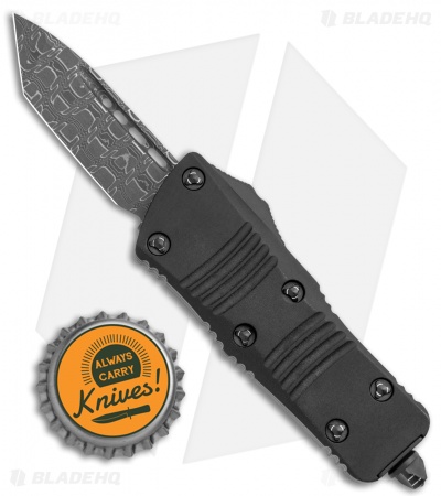 Microtech Signature Series Troodon Mini T/E CA Legal OTF Auto Black (1.9" Dam)
