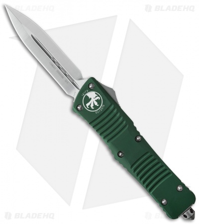 Microtech Combat Troodon D/E OTF Automatic Knife Green (3.8" Satin) 142-4OD