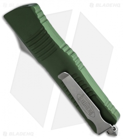 Microtech Combat Troodon D/E OTF Automatic Knife Green (3.8" Satin) 142-4OD