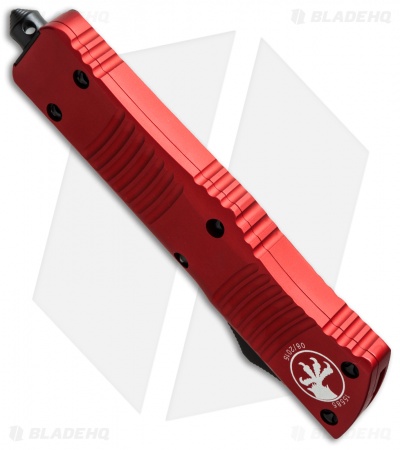 Microtech Combat Troodon S/E OTF Automatic Knife Red (3.8" Black) 143-1RD