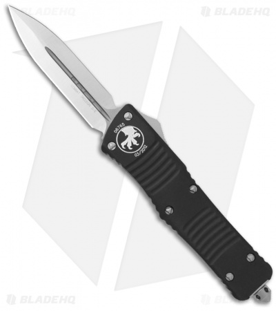 Microtech Combat Troodon D/E OTF Automatic Knife (3.8" Stonewash) 142-10