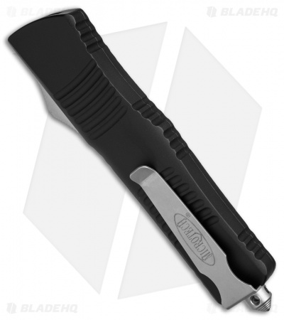 Microtech Combat Troodon T/E OTF Automatic Knife Black (3.8" BB Serr) 144-8