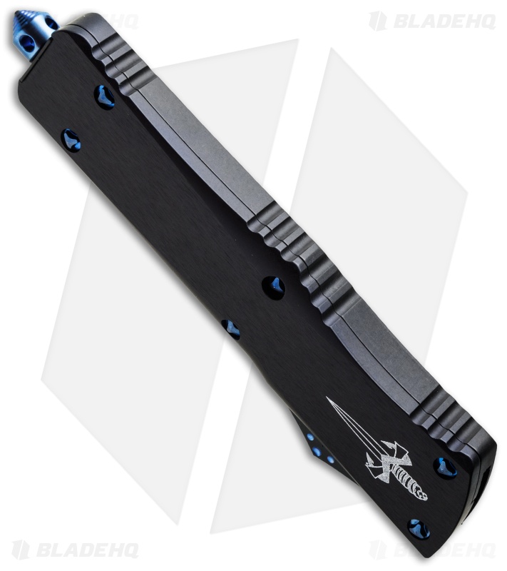 Marfione Custom Combat Troodon Clip Point OTF Knife Al (3.8" Mirror DLC)