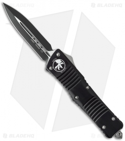 Microtech Combat Troodon D/E OTF Automatic Knife (3.8" Black) 142-1