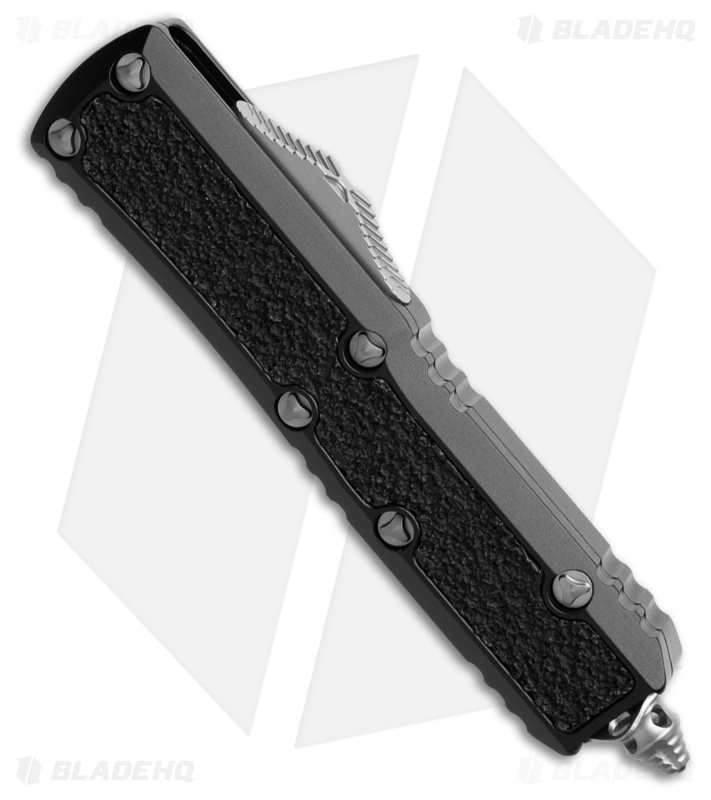 Microtech Daytona S/E OTF Automatic Knife Black Aluminum (3" Stonewash)