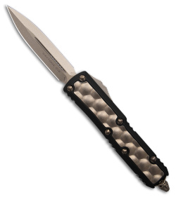 Microtech Daytona D/E  OTF Auto Knife Bubble Ti Inlay/Alum (3.25" Bronzed) 