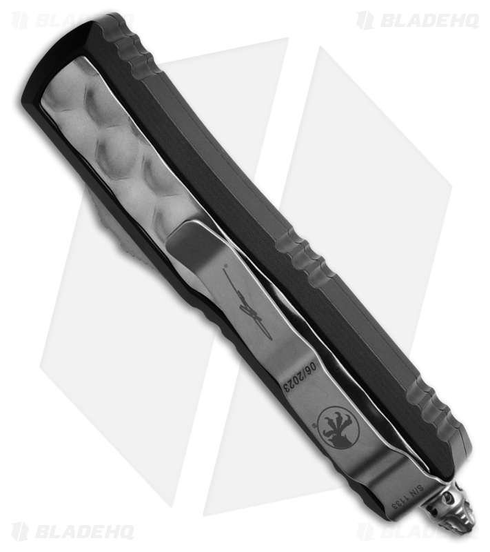 Microtech Daytona D/E OTF Auto Knife Aluminum/Ti Inlay (3.1" SW Full Serr)