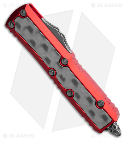 Microtech Daytona D/E OTF Auto Knife Bubble Ti Inlay/Alum (3" SW)126-10RDBIS