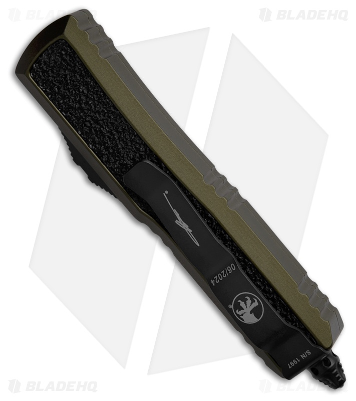 Microtech Daytona S/E OTF Automatic Knife OD Green Aluminum (3" SW)