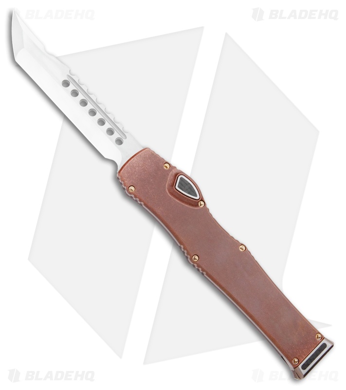 Marfione Custom Halo VI Hellhound Tanto OTF Copper Top (4.4" Mirror) 