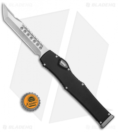 Marfione Custom Halo VI Hellhound Tanto OTF Automatic Knife (4.4" Stonewash) 