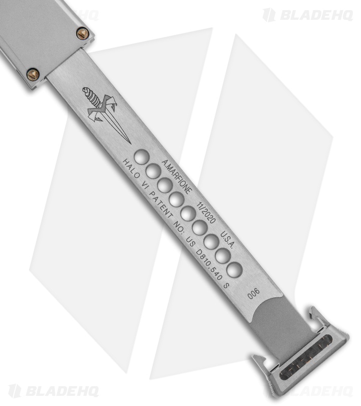 Marfione Custom Halo VI Tanto OTF SS (4.4" Mirror) Lightning Strike CF