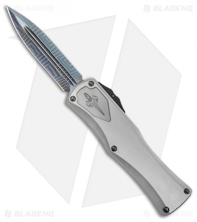 Marfione Custom Hera OTF Automatic Knife Stainless Steel (3" Mosaic Dama) 