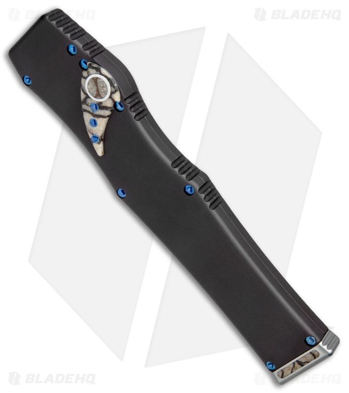 Marfione Custom Microtech Halo V OTF Automatic Knife Tiger Coral (Mirror)