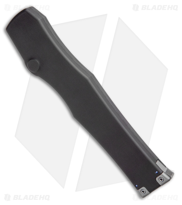 Marfione Custom Halo VI Hellhound Tanto OTF CF Top w/Blue HW  (4.4" Mirror) 