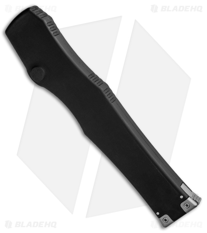 Microtech Halo VI S/E OTF Automatic Knife Black (4.4" Black Serr) 251-2