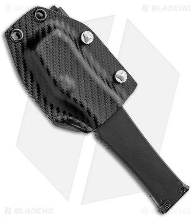 Microtech Halo VI Tanto OTF Automatic Knife Black Tactical (4.4" Black DLC )