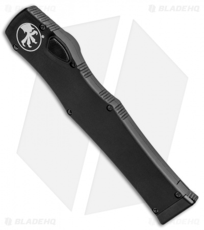 Microtech Halo VI Tanto OTF Automatic Knife Black Tactical (4.4" Black DLC )