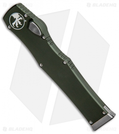 Microtech Halo VI Tanto OTF Automatic Knife OD Green (4.4" Satin) 250-4OD