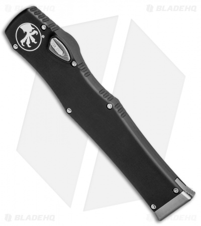 Microtech Halo VI Tanto OTF Automatic Knife (4.4" Stonewash  Serr) 250-11