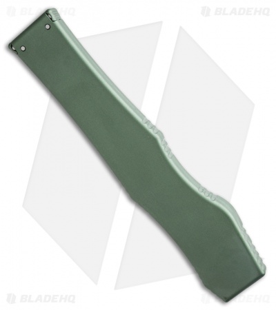 Microtech Halo 5 S/E OTF Automatic Knife Green (4.6" Stonewash) 151-10OD