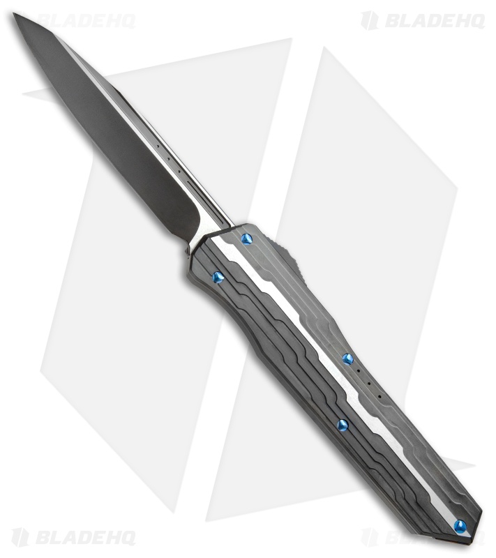 Marfione Custom Cypher S/E OTF Knife Two-Tone DLC SS (4" Two-Tone DLC Mirror)