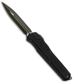 Microtech Cypher D/E OTF Automatic Knife (4" OD Green) 242M-1GRB