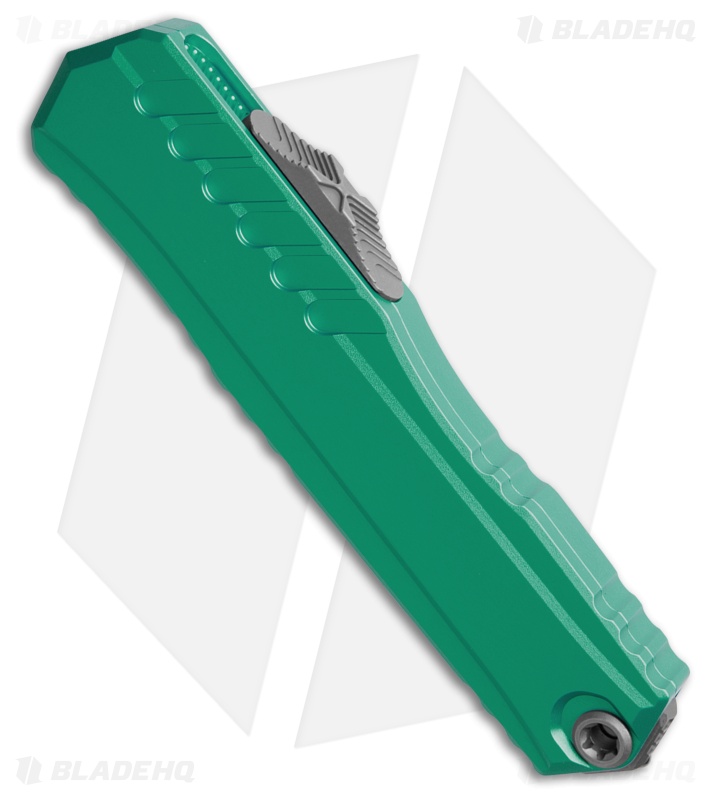Microtech Cypher II D/E OTF Automatic Knife Turquoise (3.5" Apoc) 1242-10APTQ