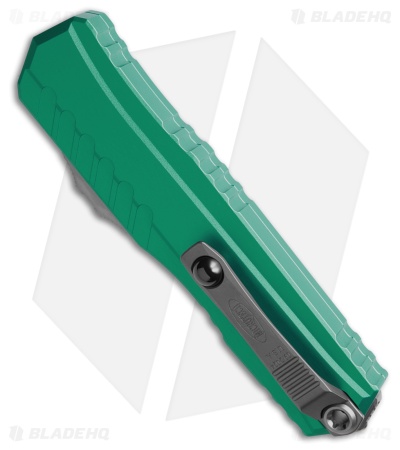 Microtech Cypher II D/E OTF Automatic Knife Turquoise (3.5" SW Serr) 1242-11TQ